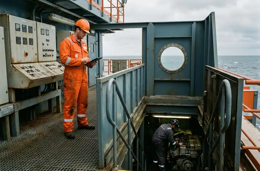 Was ist der Unterschied zwischen Offshore Techniker und Offshore Maschinist?