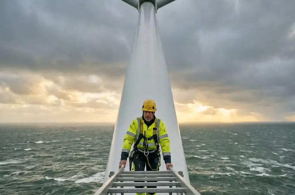 Wie wird man Offshore Elektriker in der Windenergie?