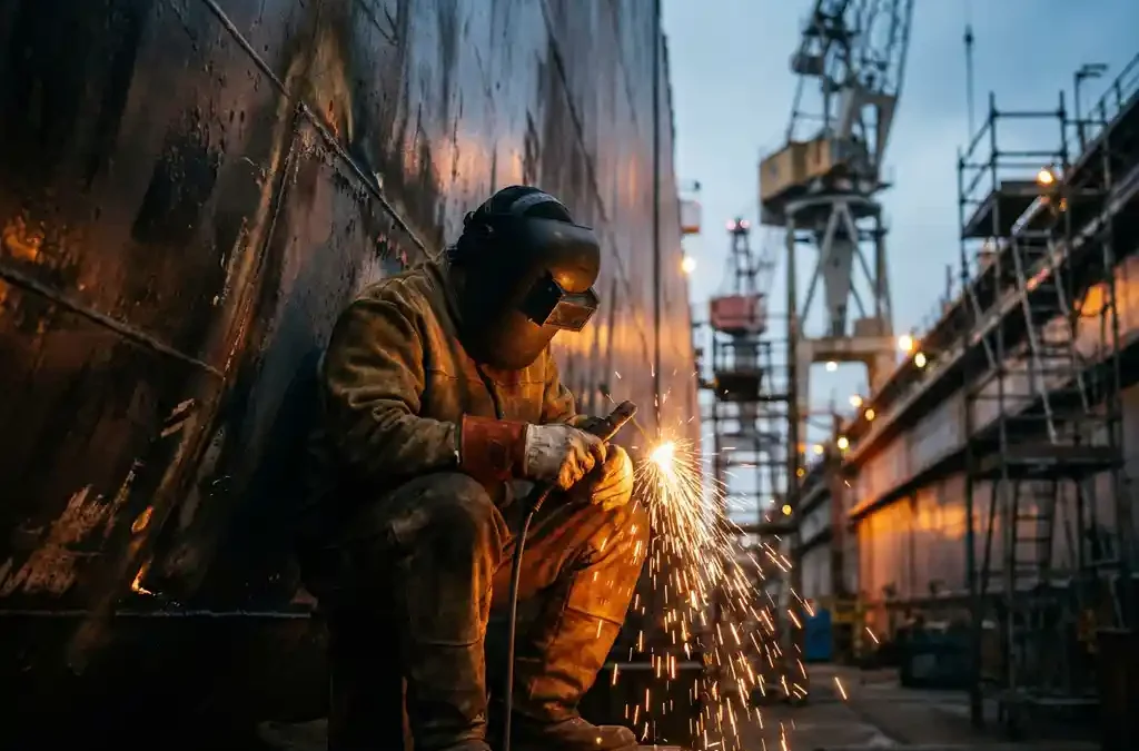 Welche Einsätze gibt es für Schweißer in der maritimen Industrie?