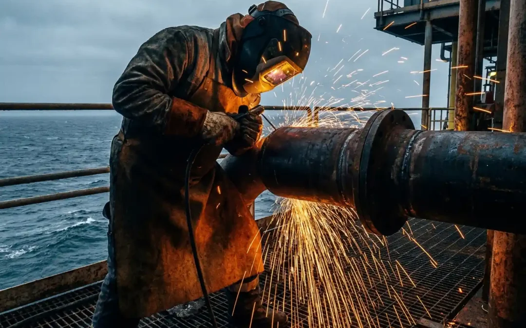 Wie finden Offshore-Unternehmen qualifizierte Schweißer für Spezialprojekte?